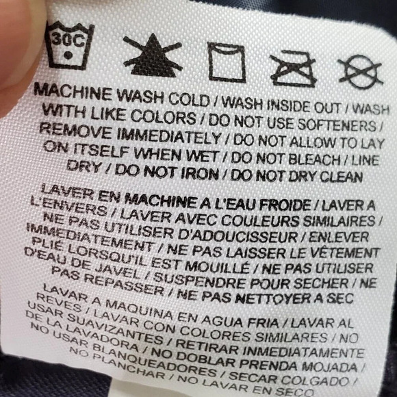 Nike Golf Windbreaker Mens XXL Navy Blue Open-End Red Full Zip Jacket Raincoat - Picture 10 of 16